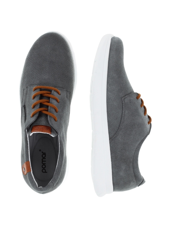 Pomar - TIKKA mokkanahka tennarit - GRANIT OILY SUEDE/WHITE SOLE | Stockmann - photo 3