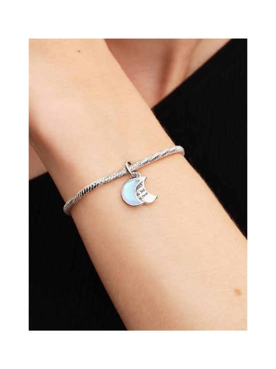 Pandora - Crescent Moon Double Dangle Charm - 794272C01 | Stockmann - photo 5