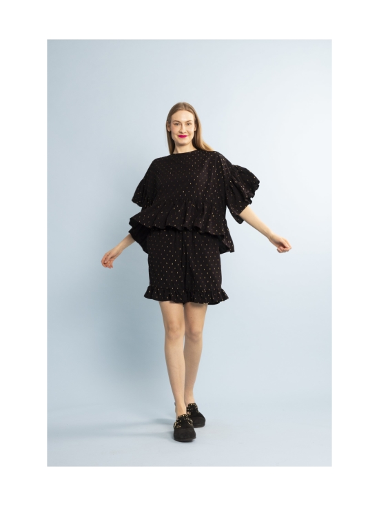 Miia Halmesmaa - FLIRTY- PAITA, KULTAHIPPU - MUSTA | Stockmann - photo 6