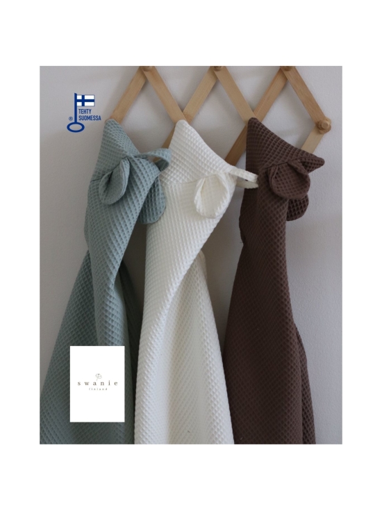 Swanie Finland - Huppupyyhe vauvalle ja juniorille- Teddy - VAALEANHARMAA | Stockmann - photo 10