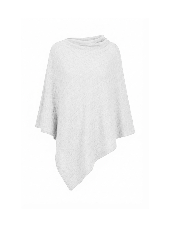 Lasessor - Diva -palmikkoponcho - L.VALKOINEN | Stockmann - photo 1