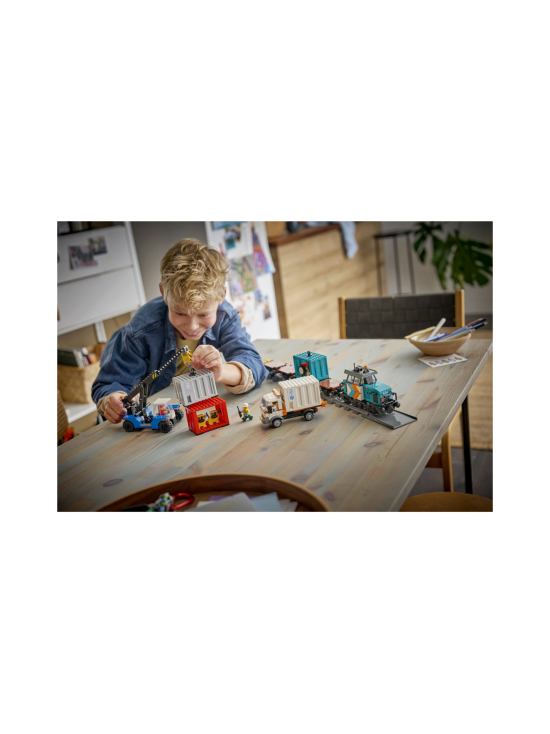 LEGO CITY - LEGO City Tavarajuna, nosturi ja kuorma-auto 60509 | Stockmann - photo 5