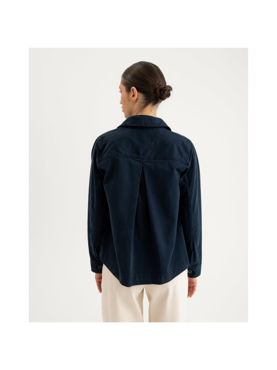 Berkeley - W´s Logan Stretch Overshirt -paitatakki - NAVY | Stockmann - photo 4