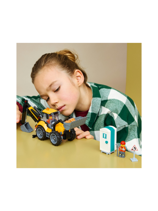 LEGO CITY - LEGO City Keltainen traktorikaivuri 60480 | Stockmann - photo 5