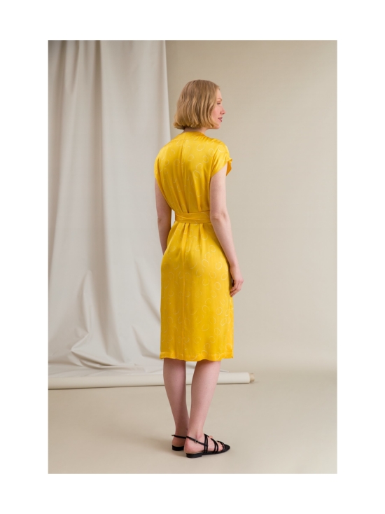 Voglia - SELMA Kietaisumekko - M44 KELTAINEN - photo 4 Voglia - SELMA Kietaisumekko - M44 KELTAINEN | Stockmann - photo 4