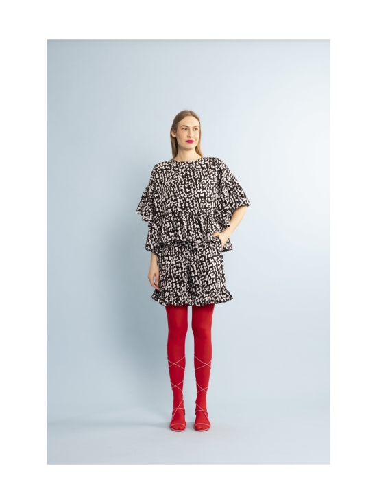 Miia Halmesmaa - FLIRTY- PAITA, MUSTAVALKOINEN - MUSTA/VALKOINEN | Stockmann - photo 1