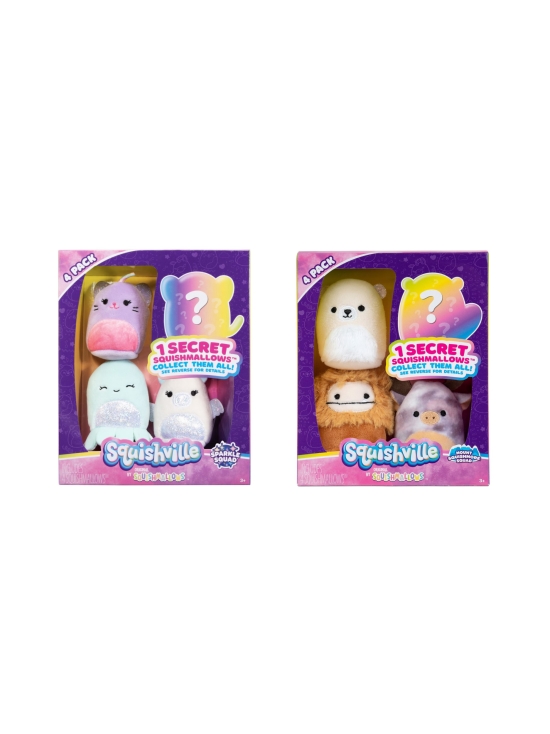 Squishmallows - Squishville 4 Pack Asst S1 - photo 3 Squishmallows - Squishville 4 Pack Asst S1 | Stockmann - photo 3