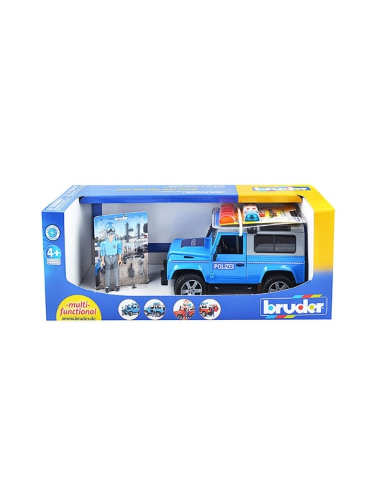 Bruder - BRUDER Land Rover Defender poliisiauto, 1:16 - photo 1 Bruder - BRUDER Land Rover Defender poliisiauto, 1:16 | Stockmann - photo 1