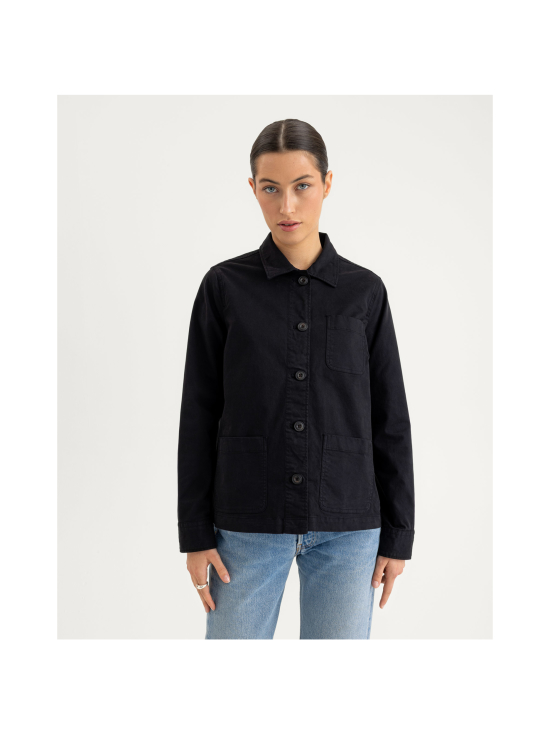 Berkeley - W´s Logan Stretch Overshirt -paitatakki - BLACK | Stockmann - photo 3