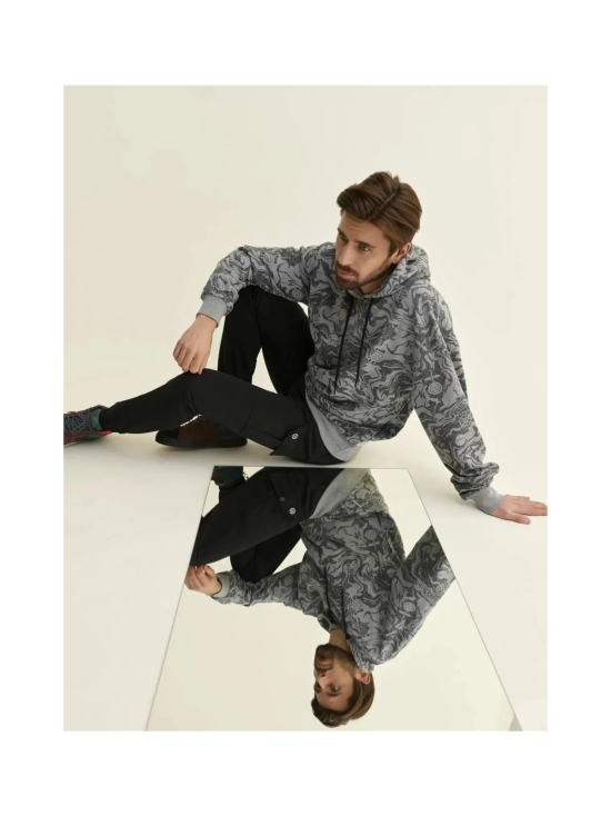 Globe Hope - AKVAMARIINI huppari, harmaa printti - HARMAA | Stockmann - photo 3