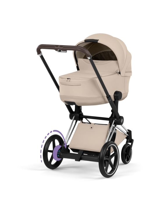 CYBEX - Cybex ePriam Style yhdistelmävaunut (Chrome Brown) - COZY BEIGE | Stockmann - photo 6