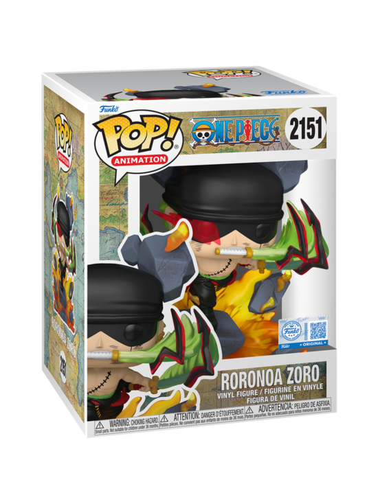 ONE PIECE - FUNKO POP! Premium Vinyylihahmo: One Piece - Roronoa Zoro (King of Hell) | Stockmann - photo 1