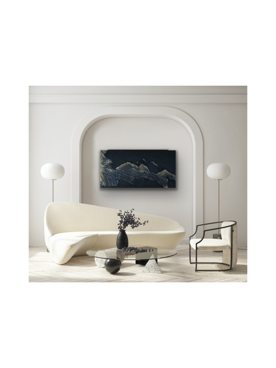 Annika Salmi Art - Golden mountain Akustiikkateos 60x120cm | Stockmann - photo 2