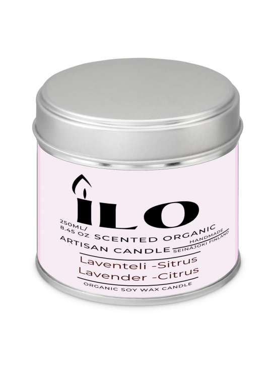 Ilo Scented Candels - ILO Luomu Soijavaha Tuoksukynttilä Laventeli -Sitruuna - photo 1 Ilo Scented Candels - ILO Luomu Soijavaha Tuoksukynttilä Laventeli -Sitruuna | Stockmann - photo 1