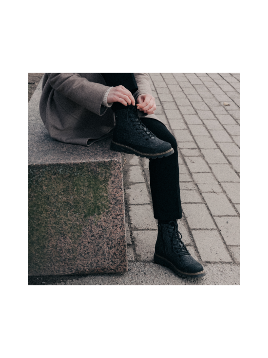 Pomar - PERHO Naisten GORE-TEX® huopakengät - GRANIT FELT/PU-SUEDE | Stockmann - photo 2