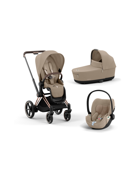 CYBEX - Cybex ePriam yhdistelmävaunut ja turvakaukalo (Rosegold) - COZY BEIGE - photo 3 CYBEX - Cybex ePriam yhdistelmävaunut ja turvakaukalo (Rosegold) - COZY BEIGE | Stockmann - photo 3