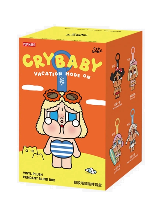 POP MART - POP MART Yllätysvinyylipehmokoriste - CRYBABY: Vacation Mode On Series | Stockmann - photo 1
