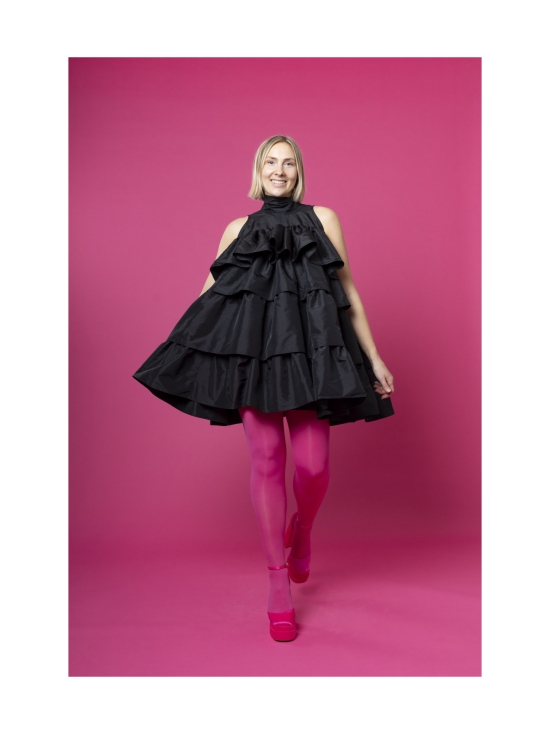 Miia Halmesmaa - FLOUNCE- FRILLAMEKKO, MUSTA - MUSTA - photo 2 Miia Halmesmaa - FLOUNCE- FRILLAMEKKO, MUSTA - MUSTA | Stockmann - photo 2