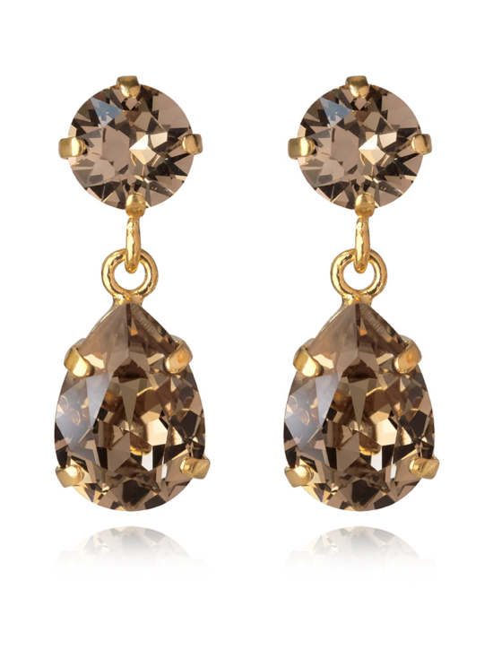 Caroline Svedbom Jewelry - MINI DROP EARRINGS GOLD - GREIGE | Stockmann - photo 1
