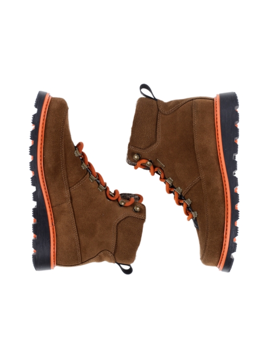 Pomar - KERTTU Naisten GORE-TEX talvikengät - BROWN SUEDE/BL.NAPPA/BLACK-ORANGE | Stockmann - photo 5