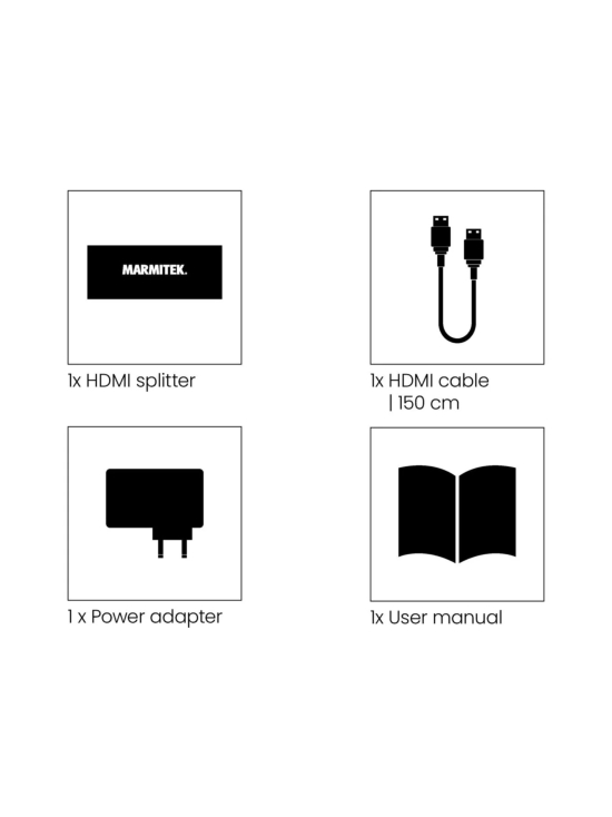 Marmitek - Marmitek Split 814 PRO HDMI-jakaja | Stockmann - photo 8