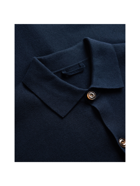 Berkeley - Altino Knitted Overshirt -neuletakki - NAVY | Stockmann - photo 2