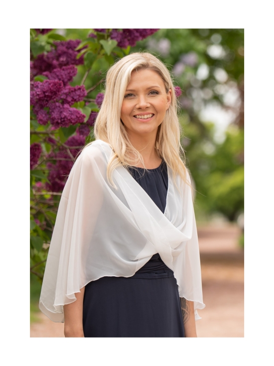 Lasessor - Minja -juhlahuivi - LUONNONVALKOINEN | Stockmann - photo 2