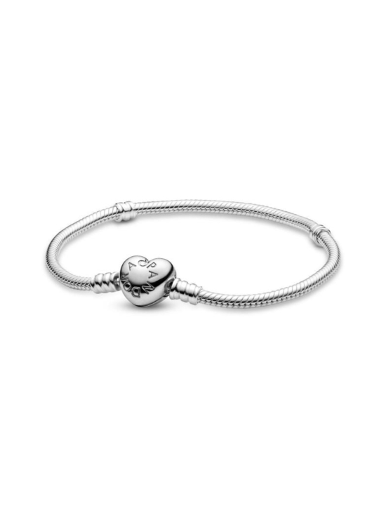 Pandora - Moments Silver Bracelet, Heart Clasp 590719 | Stockmann - photo 2