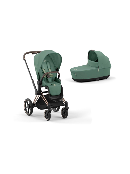 CYBEX - Cybex Priam  yhdistelmävaunut (Rosegold) - LEAF GREEN | Stockmann - photo 3