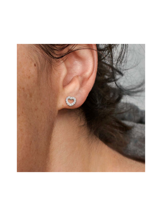 Pandora - Pandora Captured Hearts -korvakorut, hopea - 290528CZ | Stockmann - photo 3