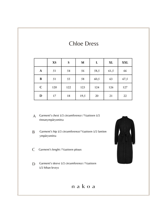 Nakoa - Chloe Dress, Black Leo - BLACK LEO | Stockmann - photo 6