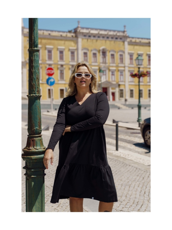 Nakoa - Amélie Dress kerrosmekko, Black - MUSTA | Stockmann - photo 5