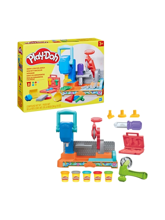 PLAY-DOH - PLAY-DOH Leikkisetti Työkalupenkki Naulaa ja leimaa - photo 3 PLAY-DOH - PLAY-DOH Leikkisetti Työkalupenkki Naulaa ja leimaa | Stockmann - photo 3