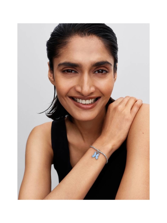 Pandora - Heart Clasp Faceted Snake Chain Bracelet - 594236C00 | Stockmann - photo 4