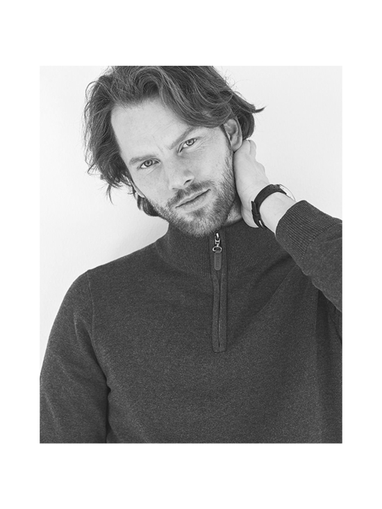 Berkeley - Brockton Halfzip -puuvillaneule - NAVY | Stockmann - photo 6