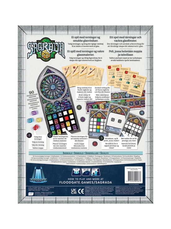 ASMODEE - ASMODEE lautapeli Sagrada (suomenkielinen ja ruotsikielinen) - photo 2 ASMODEE - ASMODEE lautapeli Sagrada (suomenkielinen ja ruotsikielinen) | Stockmann - photo 2