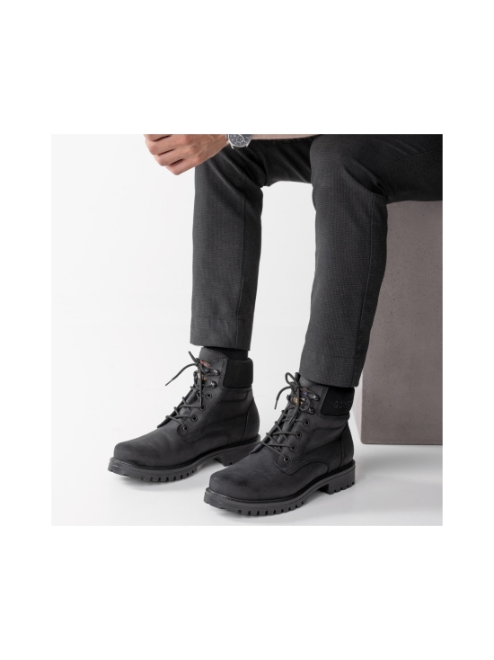 Pomar - JARNO Miesten GORE-TEX kengät - BLACK WAXY COMMANDER | Stockmann - photo 3