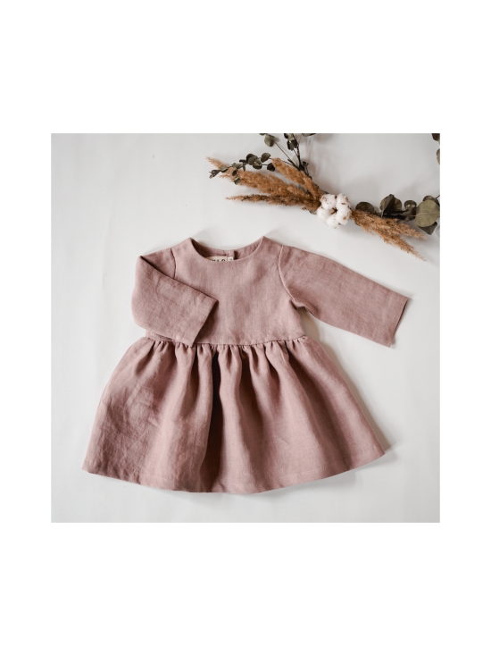 HIMA Clothing - USVA pellavamekko - VANHAROOSA - photo 3 HIMA Clothing - USVA pellavamekko - VANHAROOSA | Stockmann - photo 3