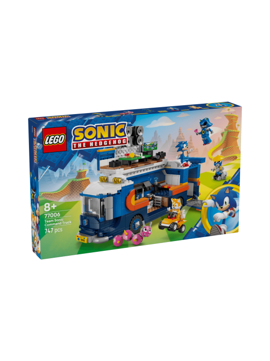 LEGO SONIC THE HEDGEHOG - LEGO Sonic Sonic-tiimin liikkuva komentokeskus 77006 - photo 1 LEGO SONIC THE HEDGEHOG - LEGO Sonic Sonic-tiimin liikkuva komentokeskus 77006 | Stockmann - photo 1