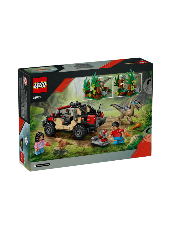 LEGO JURASSIC WORLD - LEGO Jurassic World Raptor ja pako maastoautolla 76972 - photo 2 LEGO JURASSIC WORLD - LEGO Jurassic World Raptor ja pako maastoautolla 76972 | Stockmann - photo 2