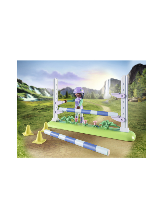 PLAYMOBIL - PLAYMOBIL WORLD OF HORSES Hyppyareena Zoen ja Blazen kanssa 71355 | Stockmann - photo 4