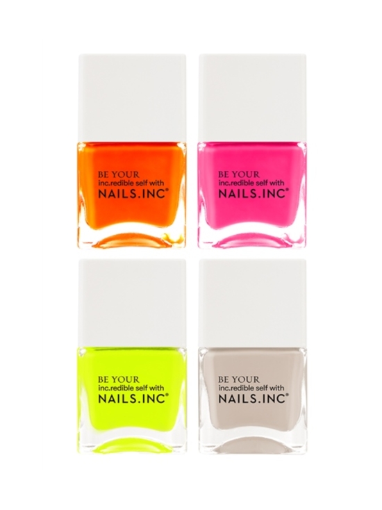 NAILS INC - Naked in Neon -kynsilakkapakkaus 4x14ml - photo 3 NAILS INC - Naked in Neon -kynsilakkapakkaus 4x14ml | Stockmann - photo 3
