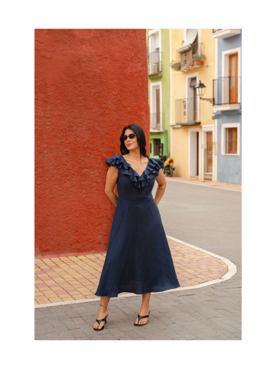 Nakoa - Kaia Dress, Oxford Navy - OXFORD NAVY (TUMMANSININEN) | Stockmann - photo 3