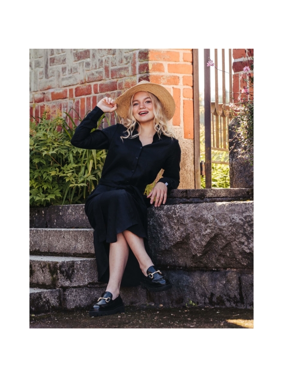 Nakoa - Chloe Pellavamekko, Black - MUSTA | Stockmann - photo 6