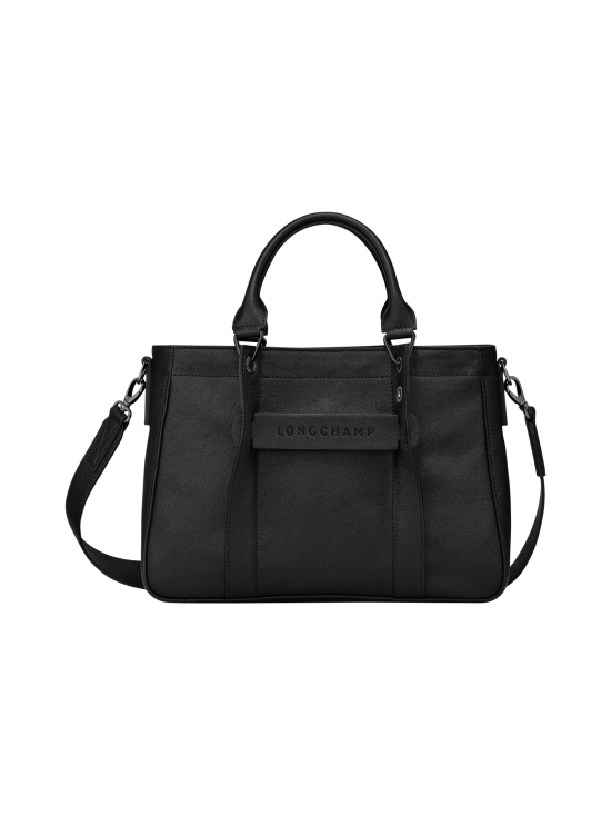 Longchamp - Longchamp 3D Top Handle Bag S - Nahkalaukku - BLACK - photo 1 Longchamp - Longchamp 3D Top Handle Bag S - Nahkalaukku - BLACK | Stockmann - photo 1