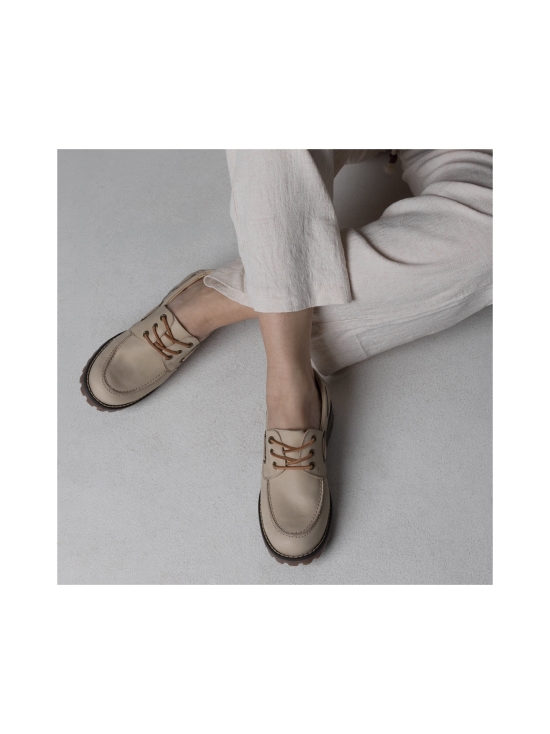 Pomar - RENTUKKA purjehduskengät - BEIGE NAPPA/TAN SOLE | Stockmann - photo 4