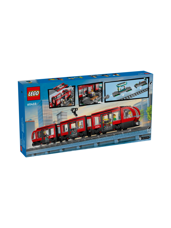 LEGO CITY - LEGO City Keskikaupungin pikaratikkapysäkki 60423 - photo 2 LEGO CITY - LEGO City Keskikaupungin pikaratikkapysäkki 60423 | Stockmann - photo 2