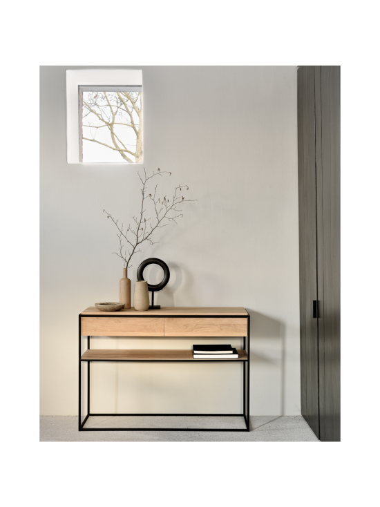 Ethnicraft - Monolit konsolipöytä kahdella laatikolla | Stockmann - photo 4