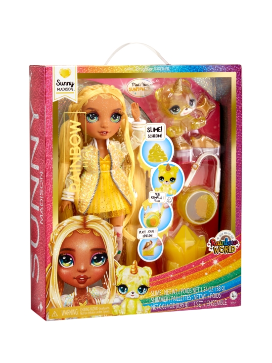 RAINBOW HIGH - RAINBOW HIGH nukke Classic Rainbow Fashion Sunny, 28cm - photo 1 RAINBOW HIGH - RAINBOW HIGH nukke Classic Rainbow Fashion Sunny, 28cm | Stockmann - photo 1