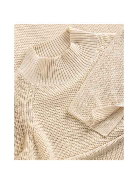 Berkeley - W's Hayward Mock Neck -villa/puuvillaneule - OFF WHITE | Stockmann - photo 3